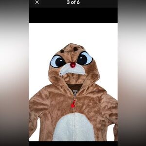 Rudolph union suit women’s Christmas holidays onesie
